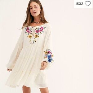 Free People ✨ Spell On You Embroidered Dress